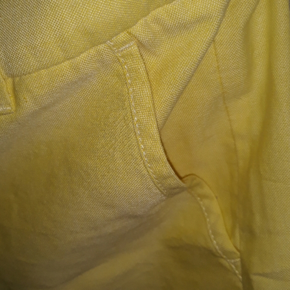 J.CREW YELLOW SHORTS - Picture 3 of 4
